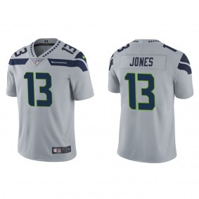 Men's Seattle Seahawks Josh Jones Gray Vapor Limited Jersey