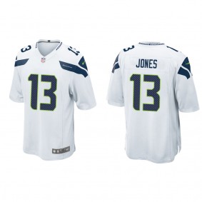 Men's Seattle Seahawks Josh Jones White Game Jersey