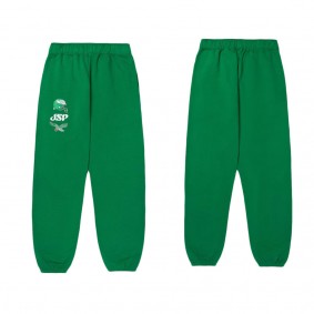 Men's JSP Standard Issue x Philadelphia Eagles Kelly Green Throwback Sweatpants