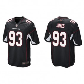 Men's Arizona Cardinals Justin Jones Black Alternate Game Jersey