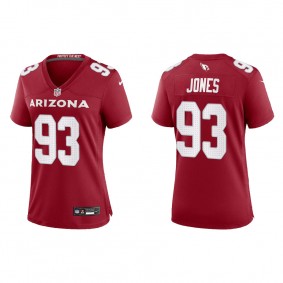 Women's Arizona Cardinals Justin Jones Cardinal Game Jersey