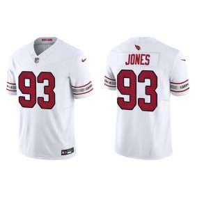 Men's Arizona Cardinals Justin Jones White Vapor F.U.S.E. Limited Jersey