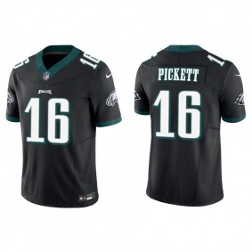 Men's Philadelphia Eagles Kenny Pickett Black Vapor F.U.S.E. Limited Jersey