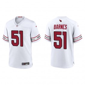 Men's Arizona Cardinals Krys Barnes White Game Jersey