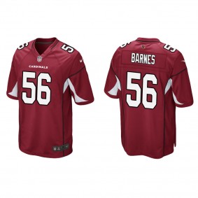 Men's Krys Barnes Arizona Cardinals Cardinal Game Jersey