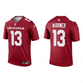 Men's Arizona Cardinals Kurt Warner Cardinal Legend Jersey