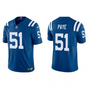 Men's Indianapolis Colts Kwity Paye Royal Vapor F.U.S.E. Limited Jersey