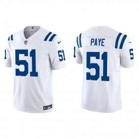 Men's Indianapolis Colts Kwity Paye White Vapor F.U.S.E. Limited Jersey