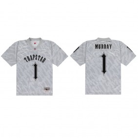 Kyler Murray Trapstar Gray Football Jersey