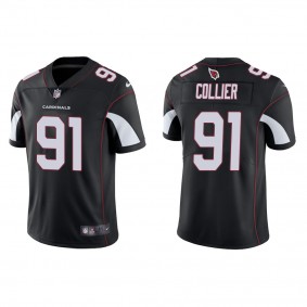 Men's L.J. Collier Arizona Cardinals Black Vapor Limited Jersey