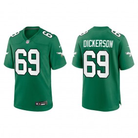 Landon Dickerson Philadelphia Eagles Kelly Green Alternate Game Jersey