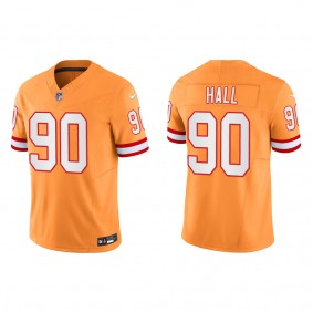 Logan Hall Tampa Bay Buccaneers Orange Throwback Vapor F.U.S.E. Limited Jersey