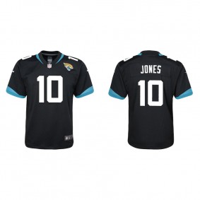 Youth Jacksonville Jaguars Mac Jones Black Game Jersey