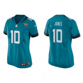 Women's Jacksonville Jaguars Mac Jones Teal Game Jersey