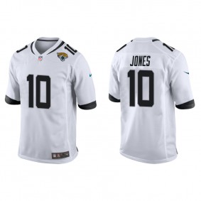 Men's Jacksonville Jaguars Mac Jones White Game Jersey