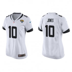 Women's Jacksonville Jaguars Mac Jones White Game Jersey