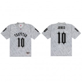 Mac Jones Trapstar Gray Football Jersey