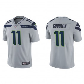 Men's Seattle Seahawks Marquise Goodwin Gray Vapor Limited Jersey