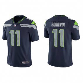 Men's Seattle Seahawks Marquise Goodwin Navy Vapor Limited Jersey