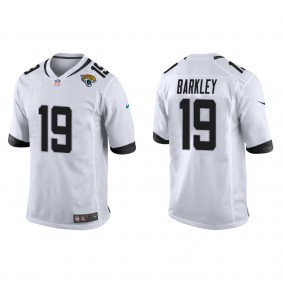 Men's Jacksonville Jaguars Matt Barkley White Game Jersey