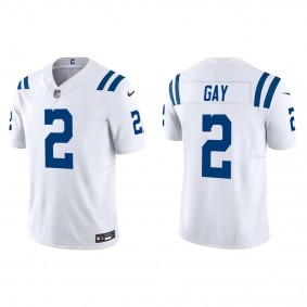 Men's Indianapolis Colts Matt Gay White Vapor F.U.S.E. Limited Jersey