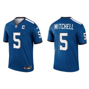 Men's Adonai Mitchell Indianapolis Colts Royal Indiana Nights Alternate Legend Jersey