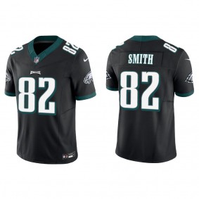 Men's Ainias Smith Philadelphia Eagles Black Vapor F.U.S.E. Limited Jersey