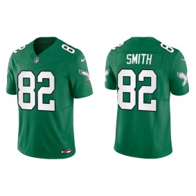 Men's Ainias Smith Philadelphia Eagles Kelly Green Alternate Limited Jersey