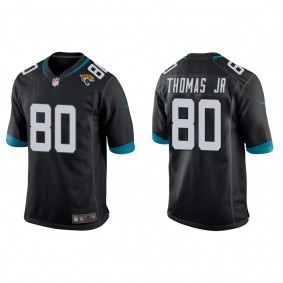 Men's Brian Thomas Jr. Jacksonville Jaguars Black Game Jersey