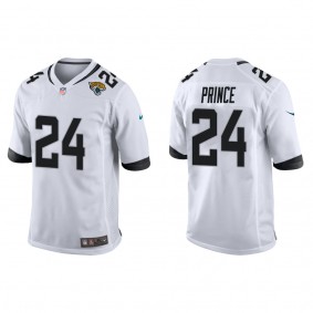 Men's Deantre Prince Jacksonville Jaguars White Game Jersey