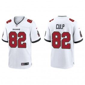 Men's Devin Culp Tampa Bay Buccaneers White Game Jersey