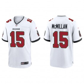 Men's Jalen McMillan Tampa Bay Buccaneers White Game Jersey