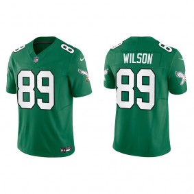 Men's Johnny Wilson Philadelphia Eagles Kelly Green Alternate Limited Jersey