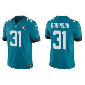 Men's Keilan Robinson Jacksonville Jaguars Teal Vapor F.U.S.E. Limited Jersey