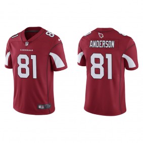 Men's Arizona Cardinals Robbie Anderson Cardinal Vapor Limited Jersey