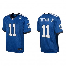 Michael Pittman Jr. Youth Indianapolis Colts Royal Indiana Nights Game Jersey