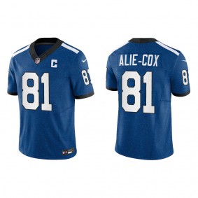 Mo Alie-Cox Indianapolis Colts Royal Indiana Nights Alternate Vapor F.U.S.E. Limited Jersey