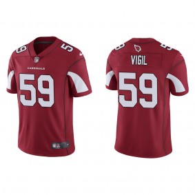 Men's Arizona Cardinals Nick Vigil Cardinal Vapor Limited Jersey