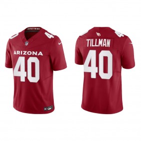 Men's Arizona Cardinals Pat Tillman Cardinal Vapor F.U.S.E. Limited Jersey