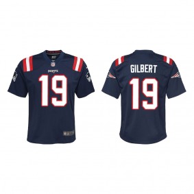 Youth New England Patriots Garrett Gilbert Navy Game Jersey