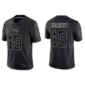 Men's New England Patriots Garrett Gilbert Black Reflective Limited Jersey