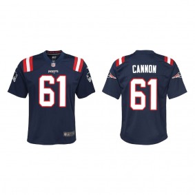 Youth New England Patriots Marcus Cannon Navy Game Jersey