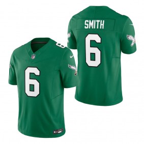 Men's Philadelphia Eagles DeVonta Smith Kelly Green Alternate Vapor F.U.S.E. Limited Jersey