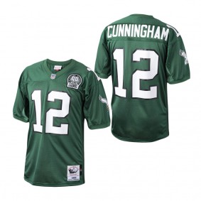 Men's Philadelphia Eagles Randall Cunningham Mitchell & Ness Kelly Green 1992 Authentic Throwback Retired Player Jersey