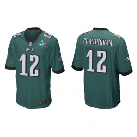 Randall Cunningham Men's Philadelphia Eagles Super Bowl LVII Midnight Green Game Jersey