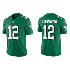 Randall Cunningham Men's Philadelphia Eagles Kelly Green Alternate Vapor F.U.S.E. Limited Jersey