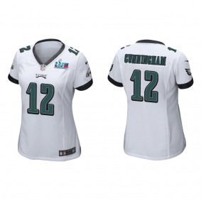 Randall Cunningham Women's Philadelphia Eagles Super Bowl LVII White Game Jersey