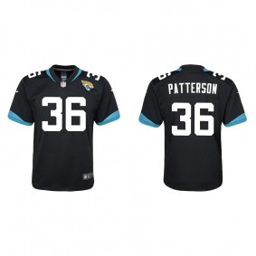 Youth Jacksonville Jaguars Riley Patterson Black Game Jersey