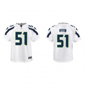 Youth Seattle Seahawks Bruce Irvin White Game Jersey