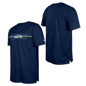 Men's Seattle Seahawks College Navy 2023 NFL Training Camp T-Shirt